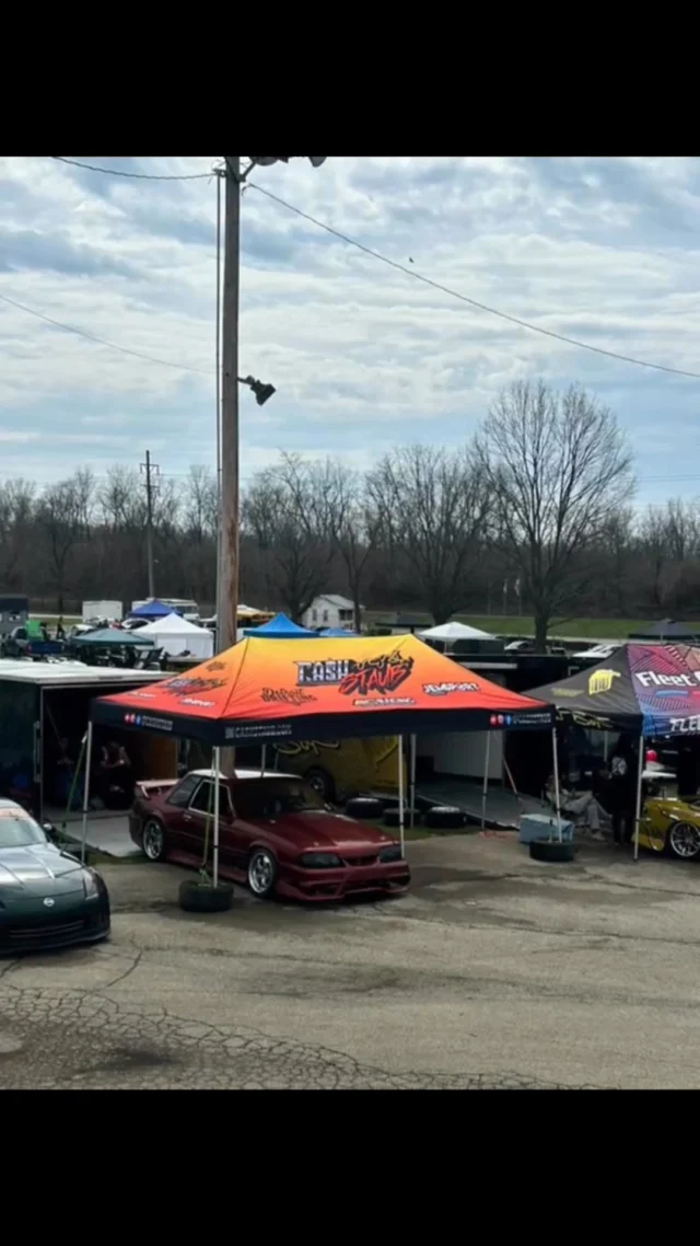 Upgrade your pits with a custom Canopy! We have multiple sizes available and can’t help you create your own brand or driver image. 

@cashstaub Lookin fly and representing his sponsors well.

#adrenalinecanopies
#customcanopy #pits